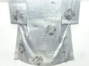 アンティーク　鮎に茄子模様男物長襦袢